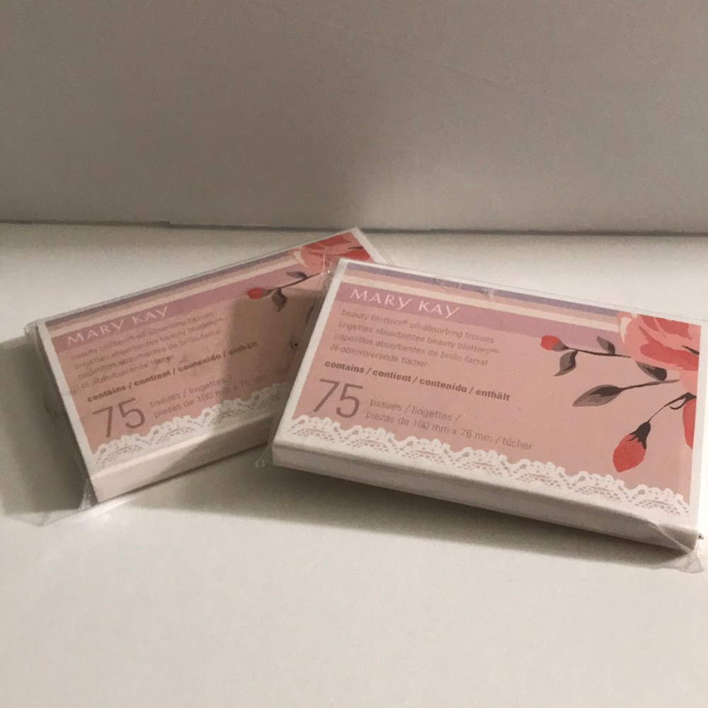 Mary Kay oil absorb tissues